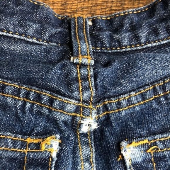 GAP Boy's Loose Fit Jeans with Adjustable Waist - Size 10 Slim - Picture 8 of 8